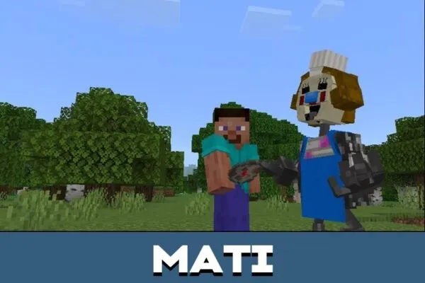 Mati from Ice Scream Mod for Minecraft PE