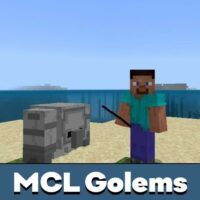 Minecraft Legends Golems Mod for Minecraft PE