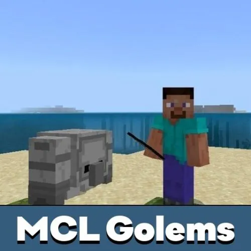 Minecraft Legends Golems Mod for Minecraft PE