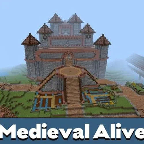 Medieval Alive Map for Minecraft PE