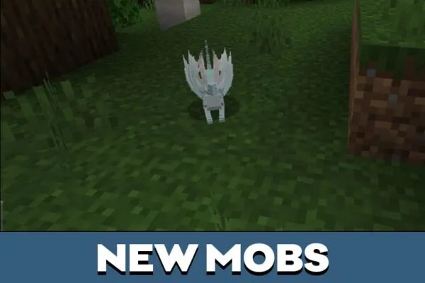 Mobs from Ebonfire Dragons Mod for Minecraft PE