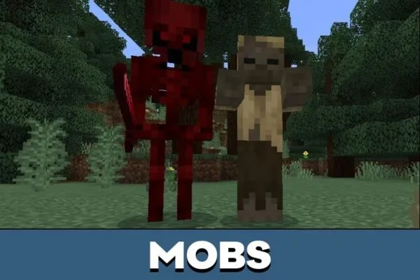 Mobs from Fortify Mod for Minecraft PE