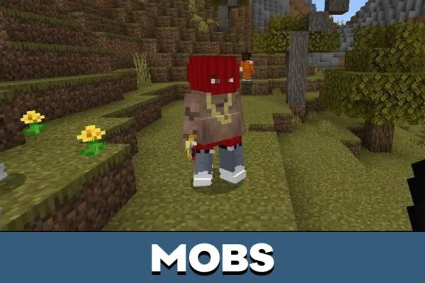 Mobs from Stand Verse Mod for Minecraft PE