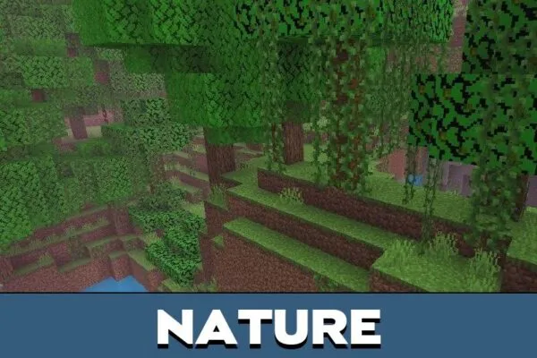 Nature from Trail Graphics Texture Pack for Minecraft PE