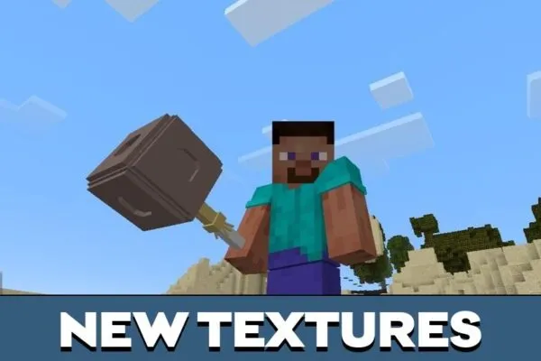 New Textures from Aporcypha Weapon Texture Pack for Minecraft PE