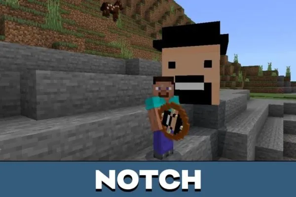 Notch from Animal Mounts Mod for Minecraft PE