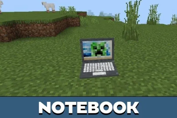 Notebook from Achievement Friendly Furniture Texture Pack for Minecraft PE