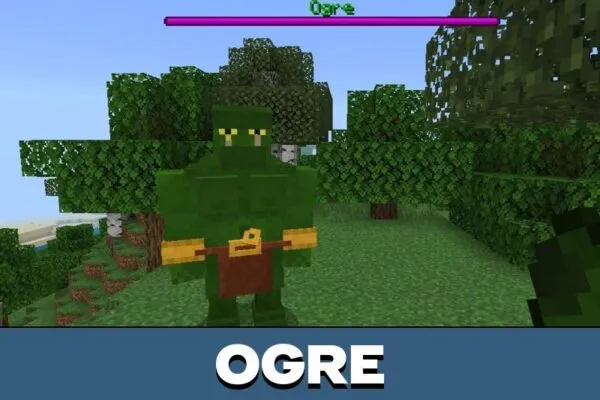 Ogre from Mythological Craft Mod for Minecraft PE