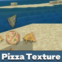 Pizza Texture Pack for Minecraft PE
