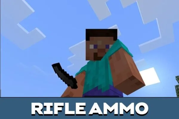 Rifle Ammo from Ratio Guns Mod for Minecraft PE