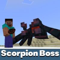 Scorpion Boss Mod for Minecraft PE