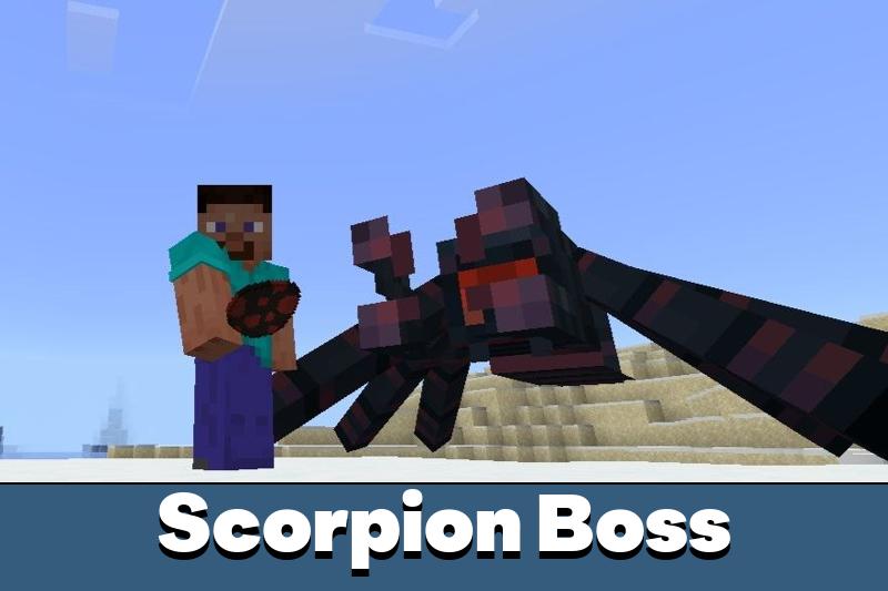 Download Scorpion Boss Mod for Minecraft PE - Scorpion Boss Mod for MCPE