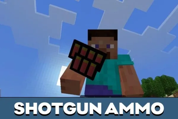 Shotgun Ammo from Ratio Guns Mod for Minecraft PE