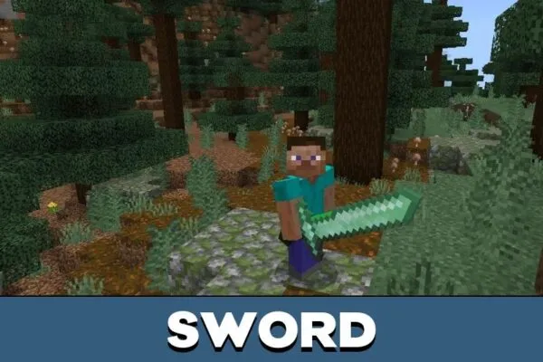 Sword from Fortify Mod for Minecraft PE