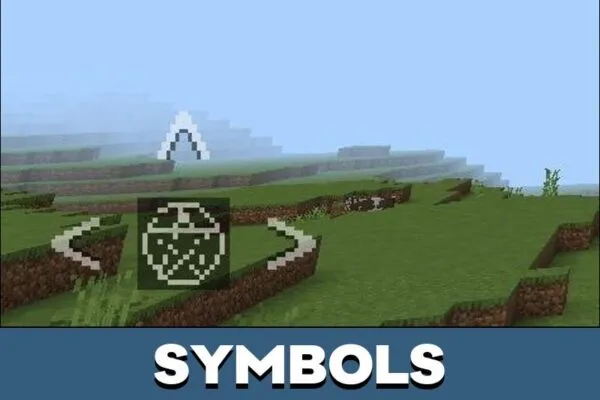 Symbols from Gothic Texture Pack for Minecraft PE