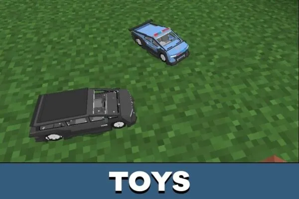 Toys from Cyber Truck Mod for Minecraft PE