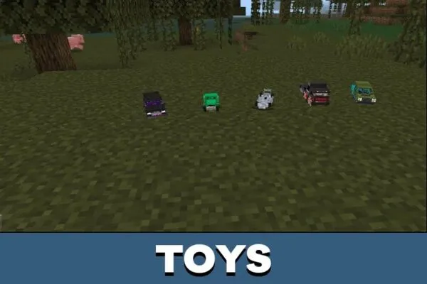 Toys from Hot Wheels Mod for Minecraft PE