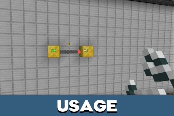 Usage from DFA Maker Map for Minecraft PE