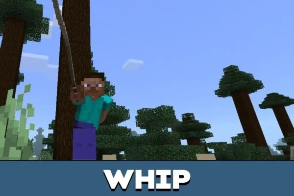 Whip from Fortify Mod for Minecraft PE