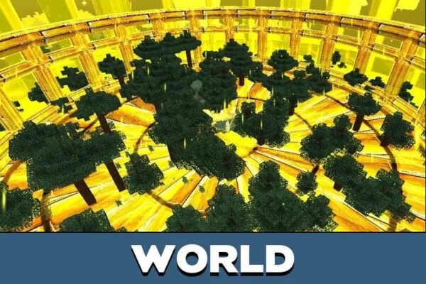 World from YCS Mod for Minecraft PE