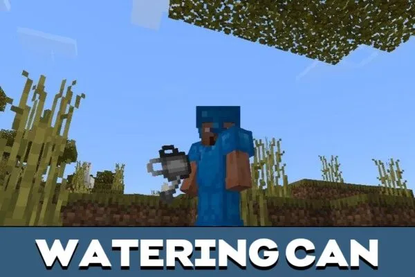 Watering Can from Agriculture Mod for Minecraft PE