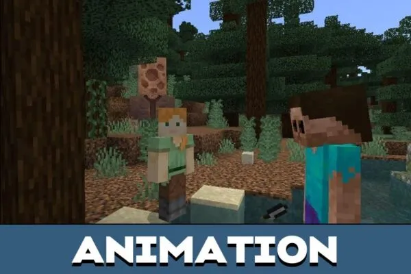 Animation from Night Terrors Mod for Minecraft PE