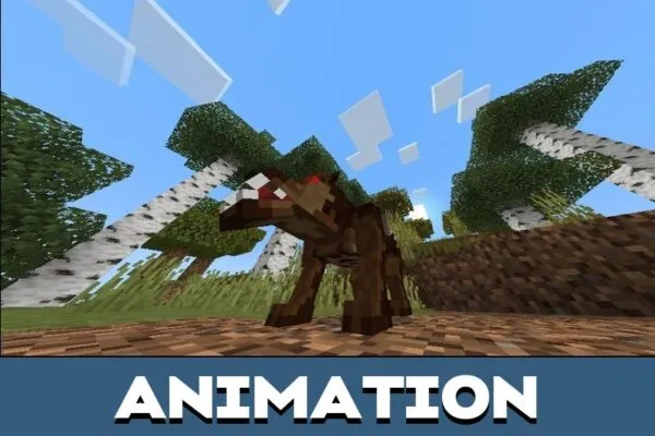 Animation from Werewolves Mod for Minecraft PE