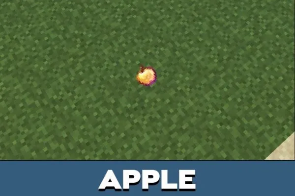 Apple from Frame Texture Pack for Minecraft PE