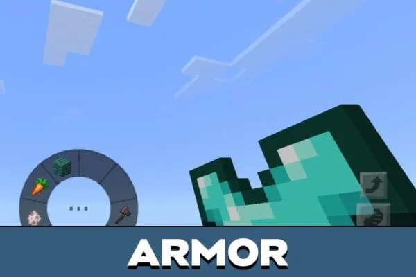 Armor from Circular Hotbar Texture Pack for Minecraft PE