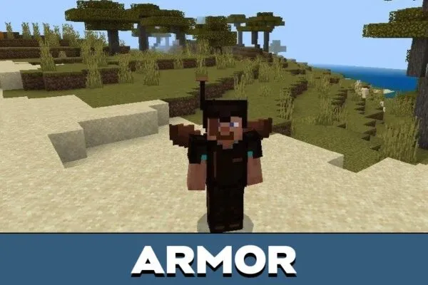 Armor from Cyber Craft Texture Pack for Minecraft PE