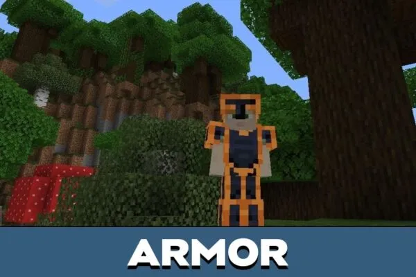 Armor from Inferno Weapons Mod for Minecraft PE