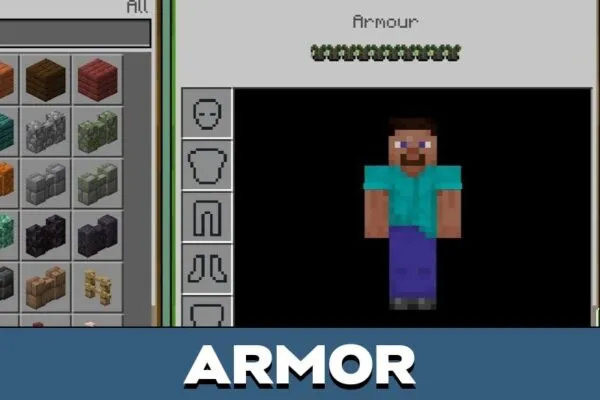 Armor from MCOLD Texture Pack for Minecraft PE