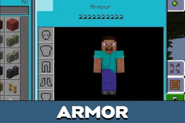 Armor from Menu Texture Pack for Minecraft PE