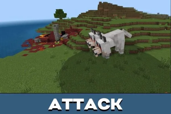 Attack from Cerberus Mod for Minecraft PE