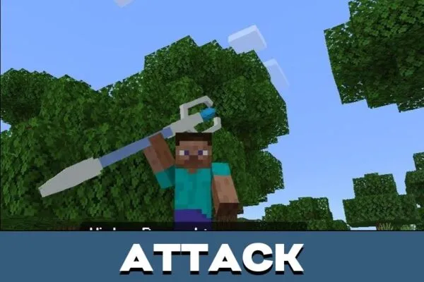 Attack from Magic Madness Mod for Minecraft PE