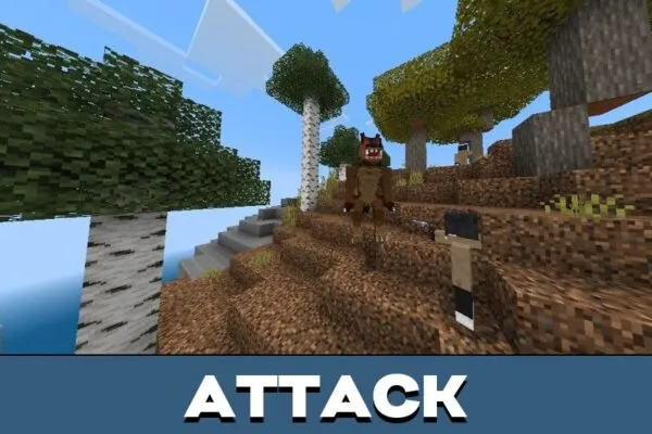 Attack from Werewolves Mod for Minecraft PE