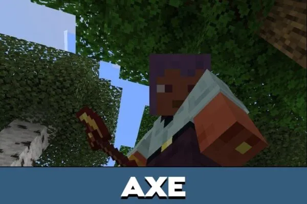 Axe from Azalea Mod for Minecraft PE