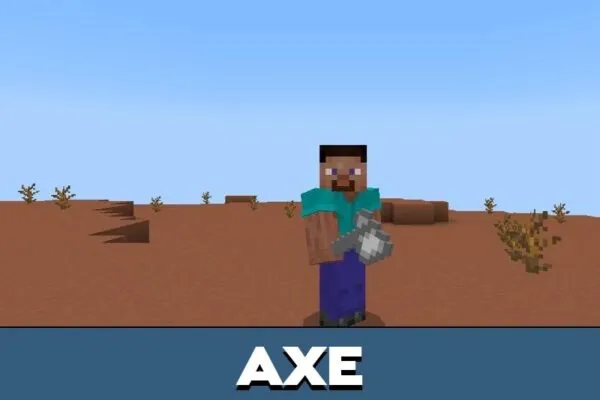 Axe from White Texture Pack for Minecraft PE