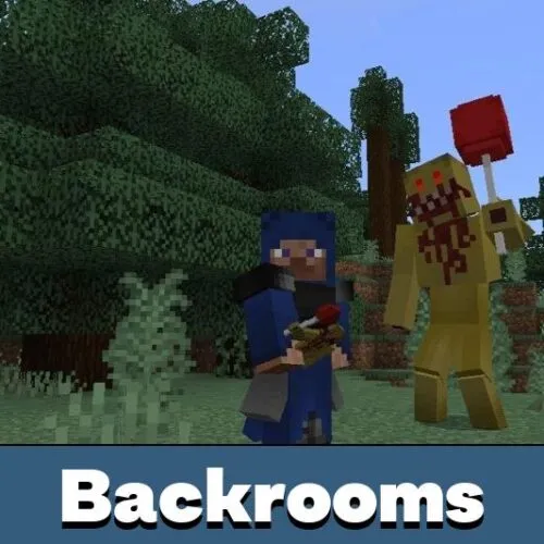 Backrooms Mod for Minecraft PE