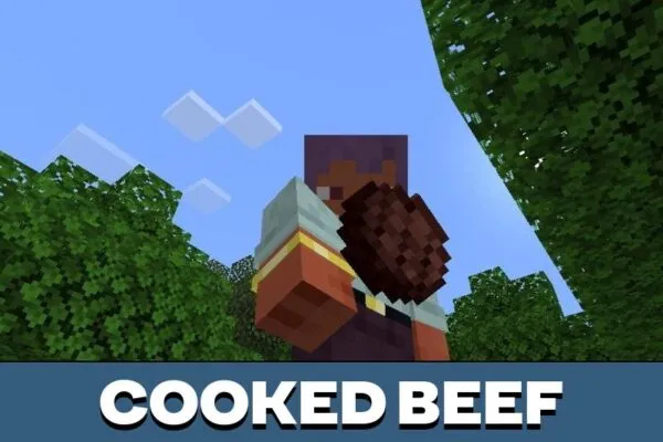 Beef from Food Texture Pack for Minecraft PE