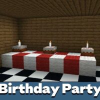 Birthday Party Map for Minecraft PE