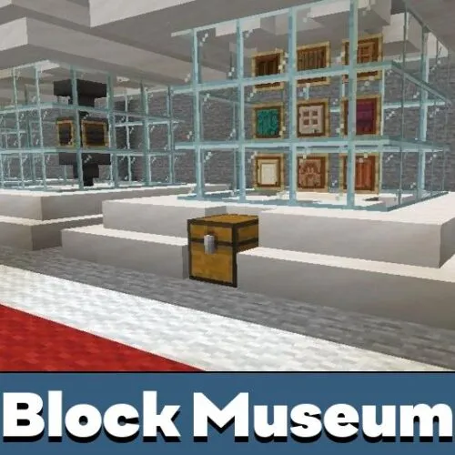 Block Museum Map for Minecraft PE