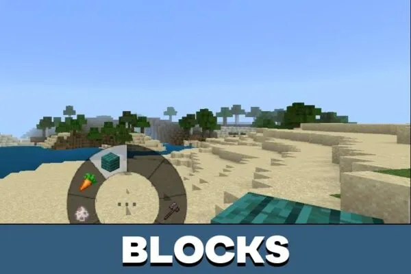 Blocks from Circular Hotbar Texture Pack for Minecraft PE