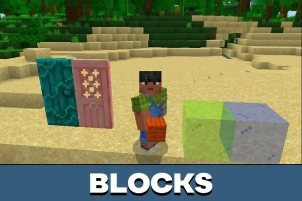 Blocks from Ultramarine Texture Pack for Minecraft PE