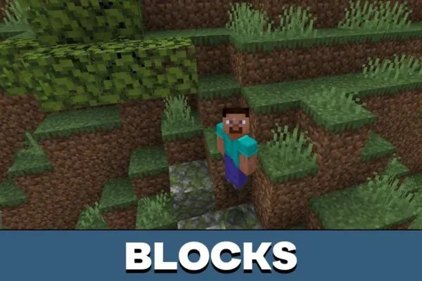 Blocks from Wild Environment Mod for Minecraft PE