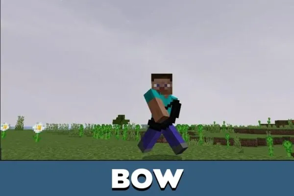 Bow from Black Texture Pack for Minecraft PE