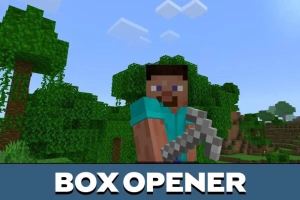 Box Opener from Display Screen Mod for Minecraft PE