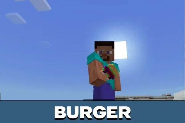 Burger from Mole Mod for Minecraft PE