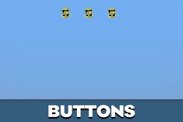 Buttons from Boss Texture Pack for Minecraft PE