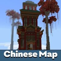 Chinese Architecture Map for Minecraft PE